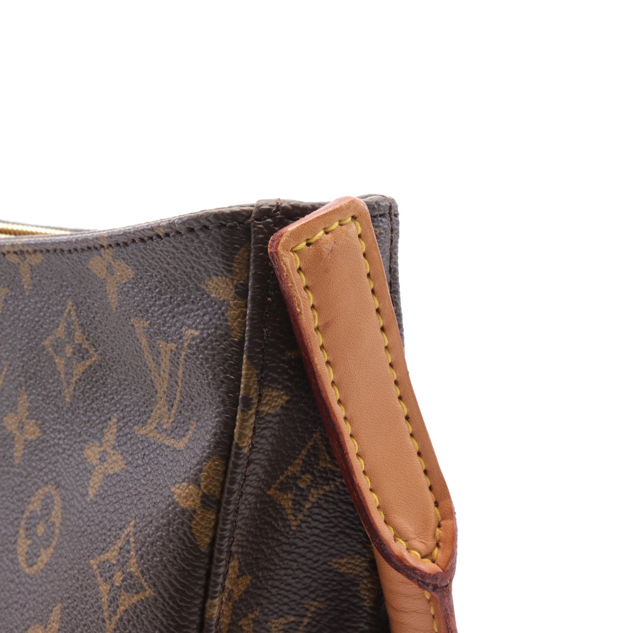 Louis Vuitton Louis Vuitton Looping Gm Monogram Shoulder Bag Leather Brown Size ONE SIZE - 8 Thumbnail