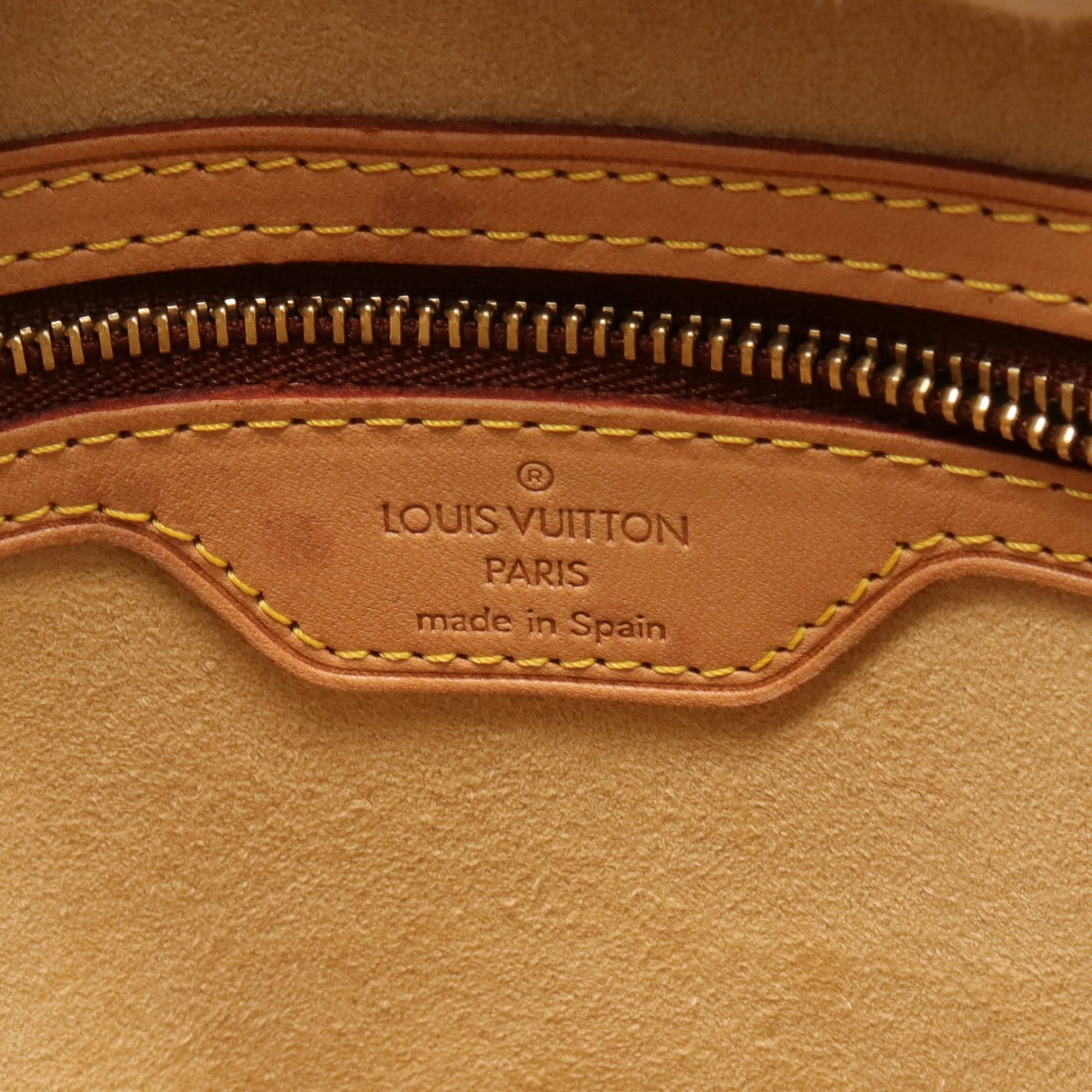 Louis Vuitton Louis Vuitton Looping Gm Monogram Shoulder Bag Leather Brown Size ONE SIZE - 4 Thumbnail