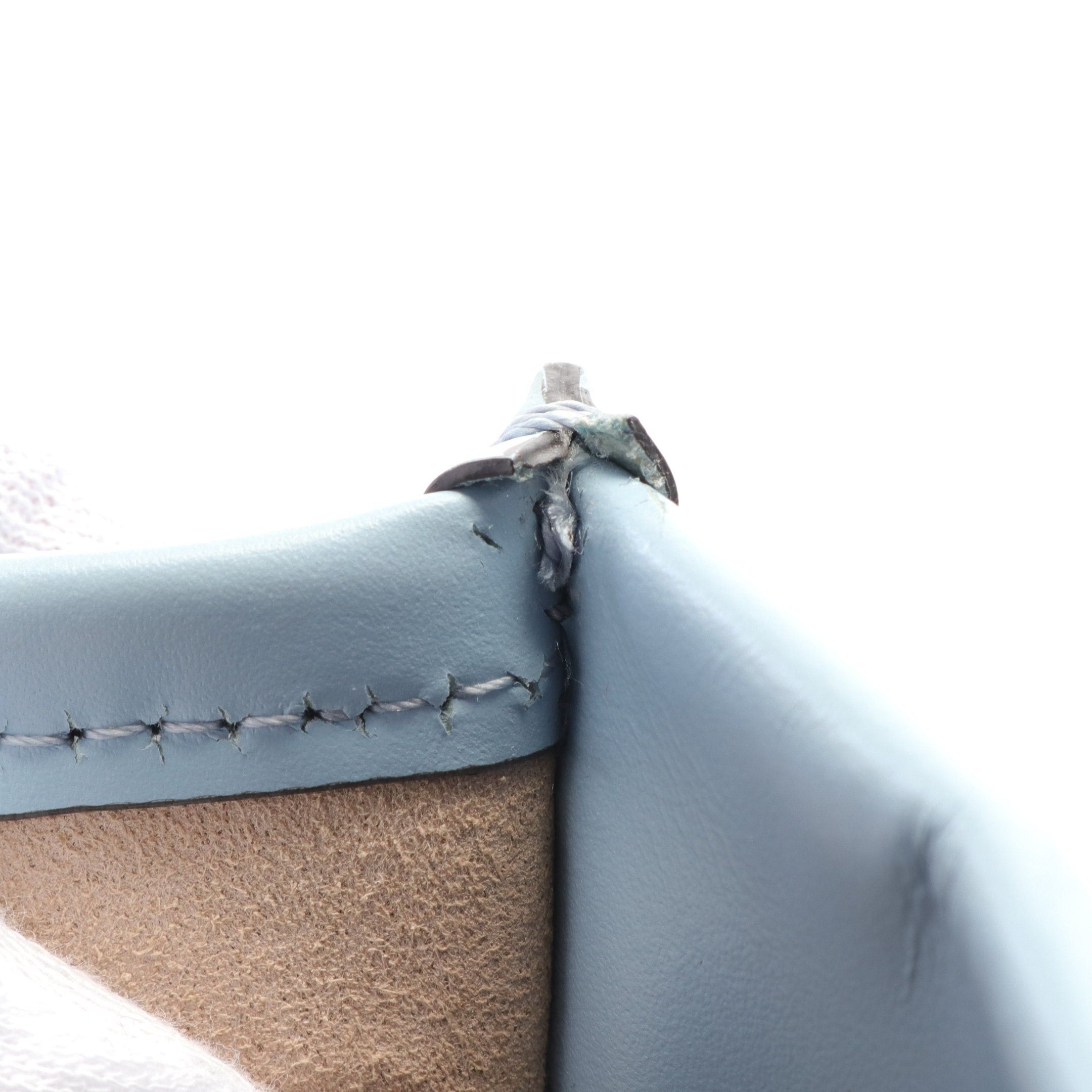 Fendi Fendi Sunshine Medium Handbag Tote Bag Leather Light Blue Size ONE SIZE - 5 Thumbnail