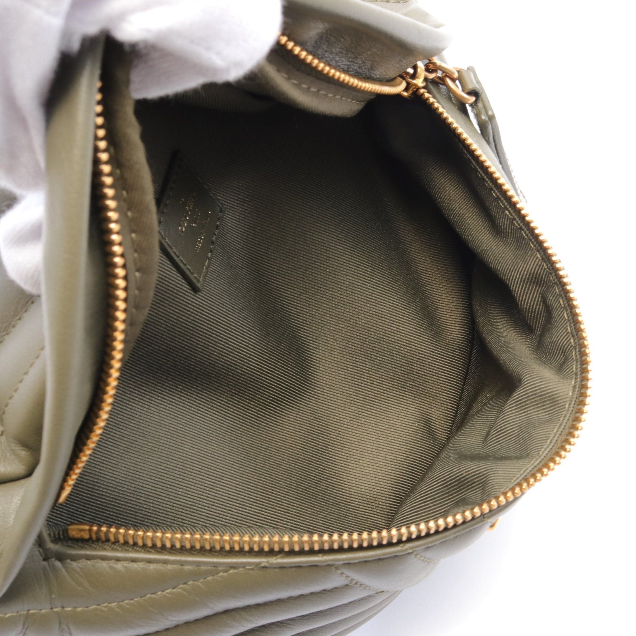 Louis Vuitton Louis Vuitton New Wave Bum Bag Body Waist Leather Khaki Green Size ONE SIZE - 3 Thumbnail