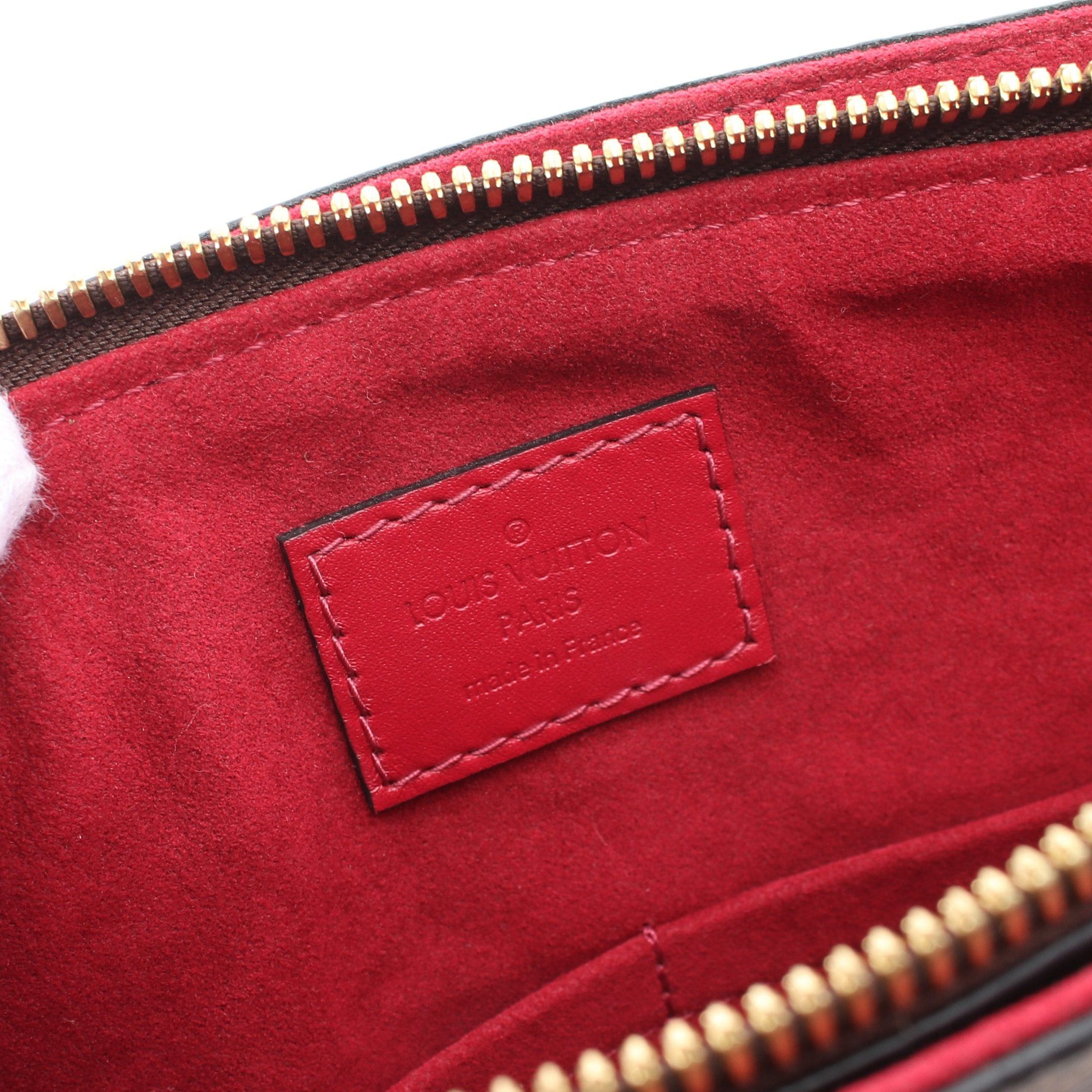 Louis Vuitton Louis Vuitton Flower Zipped Tote Pm Monogram Handbag Bag Leather Brown Bordeaux Size ONE SIZE - 4 Thumbnail