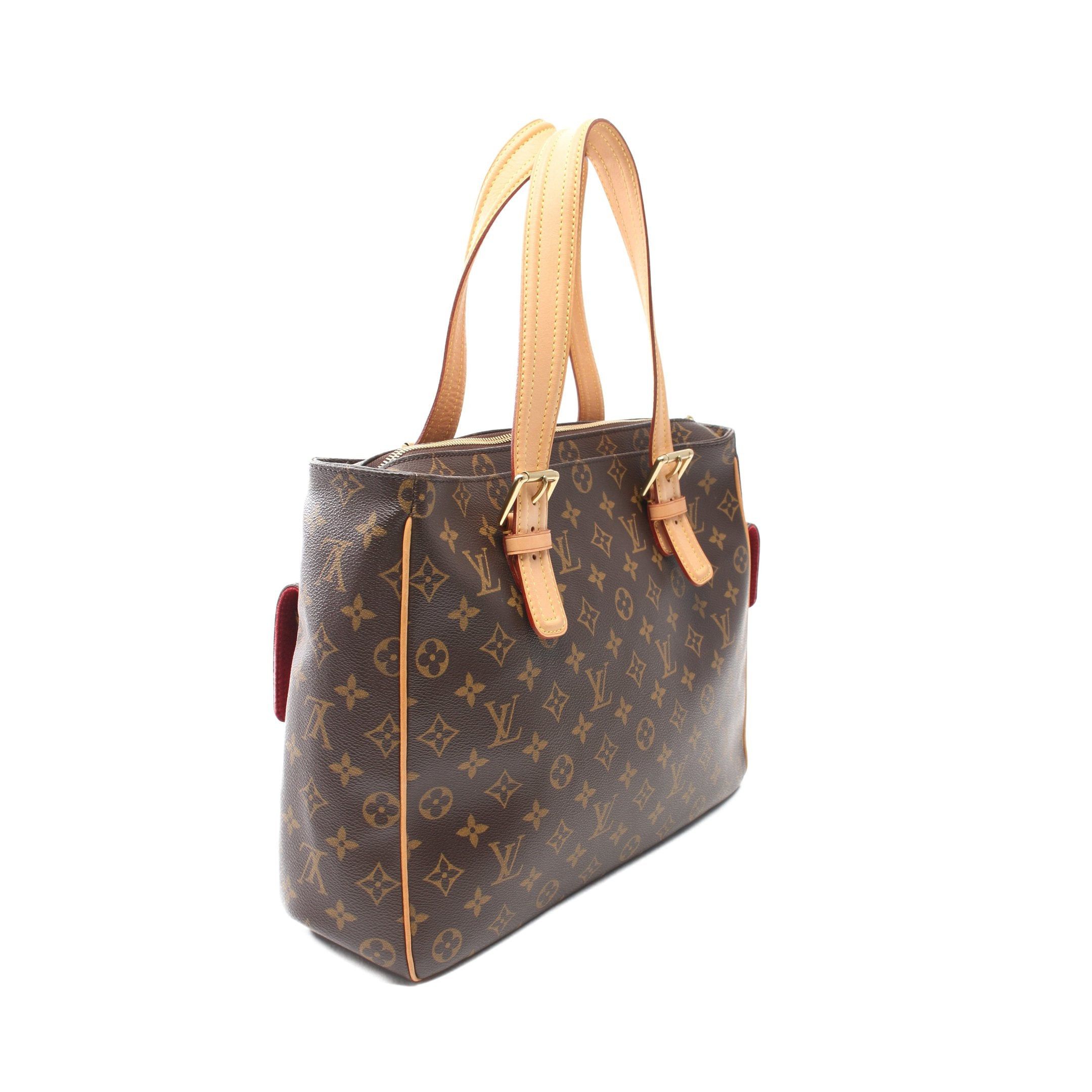 Louis Vuitton Louis Vuitton Multi-Priest Monogram Handbag Leather Brown Size ONE SIZE - 2 Thumbnail