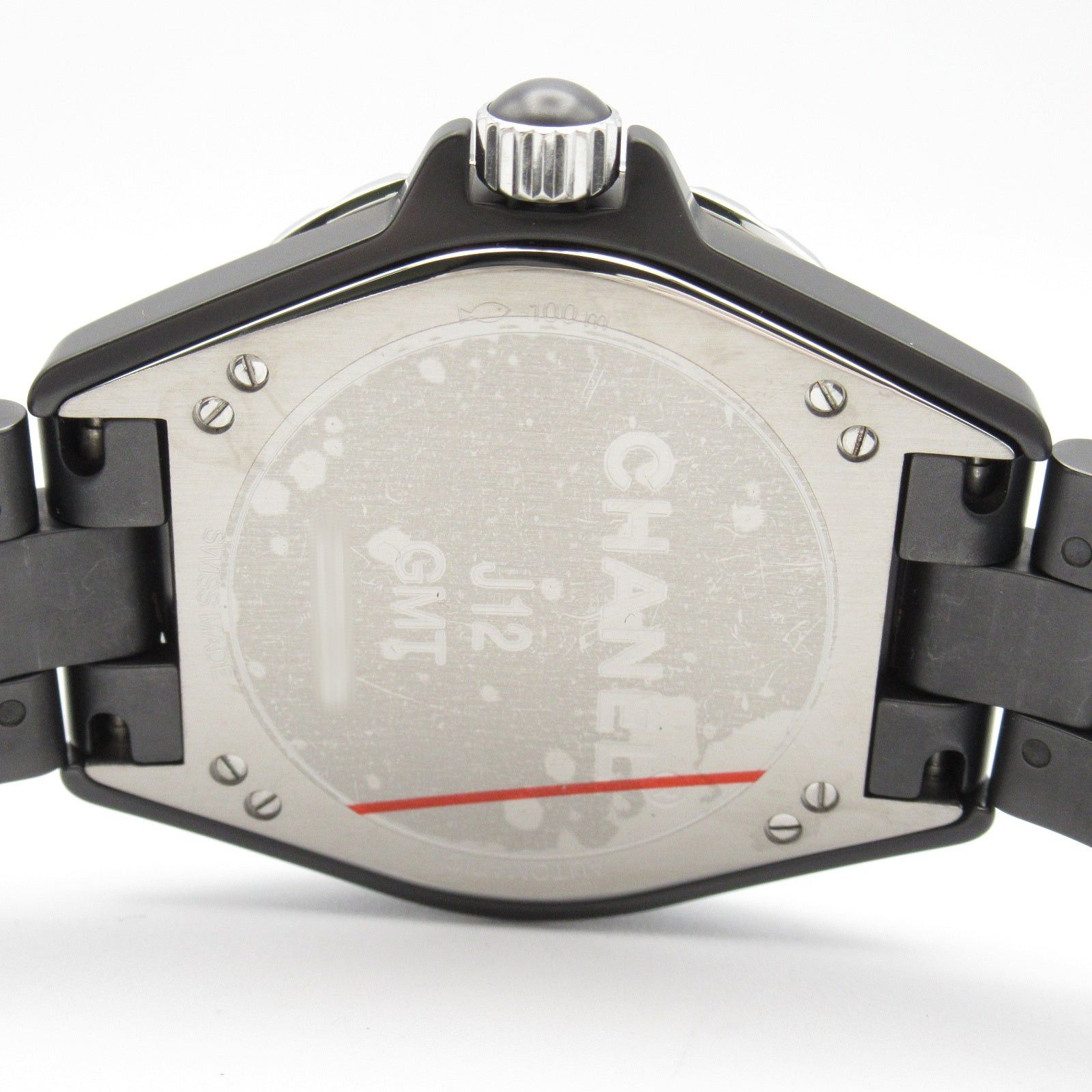 Chanel Chanel J12 Gmt Mens Watch Automatic Winding Ceramic Black Size ONE SIZE - 6 Thumbnail