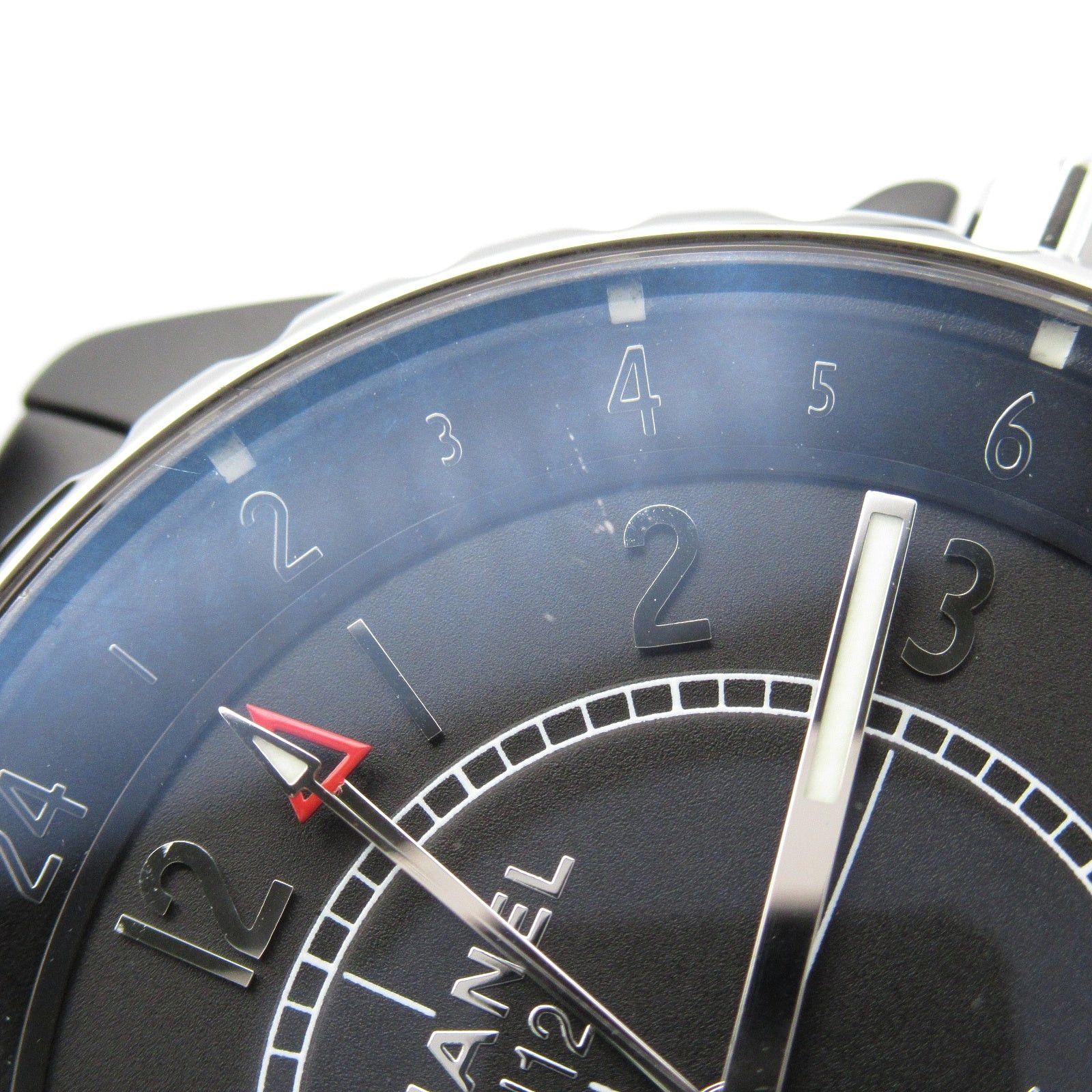 Chanel Chanel J12 Gmt Mens Watch Automatic Winding Ceramic Black Size ONE SIZE - 10 Thumbnail