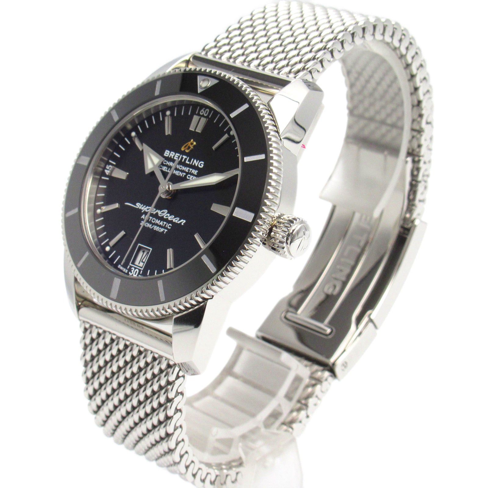 Breitling Breitling Superocean Heritage B20 Mens Watch Automatic Winding Stainless Steel Black Size ONE SIZE - 2 Thumbnail