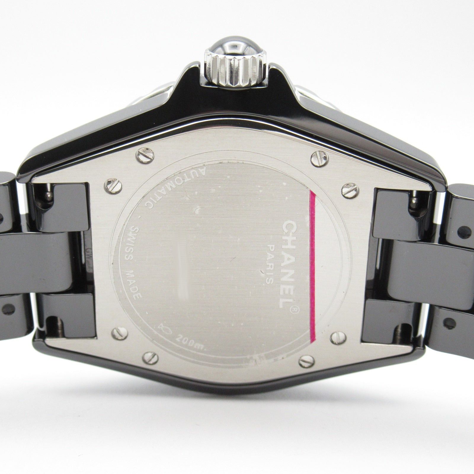 Chanel Chanel J12 12P Ruby Mens Watch Automatic Winding Ceramic Black Size ONE SIZE - 5 Thumbnail