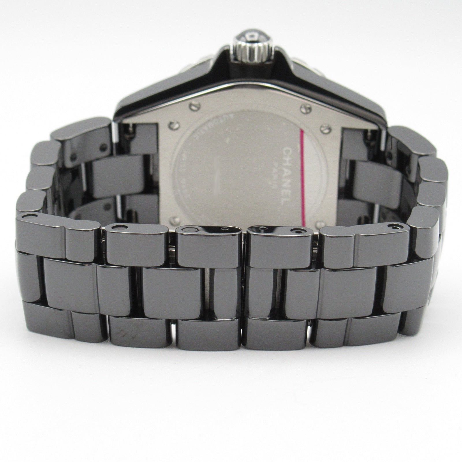 Chanel Chanel J12 12P Ruby Mens Watch Automatic Winding Ceramic Black Size ONE SIZE - 3 Thumbnail