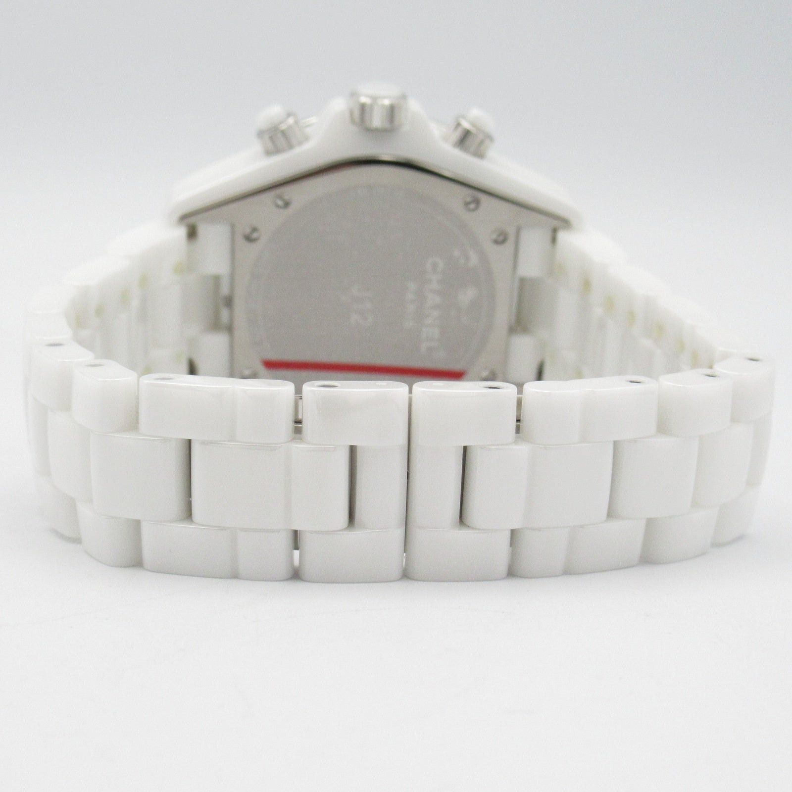 Chanel Chanel J12 Chronograph Mens Watch Automatic Winding Ceramic White Size ONE SIZE - 3 Thumbnail