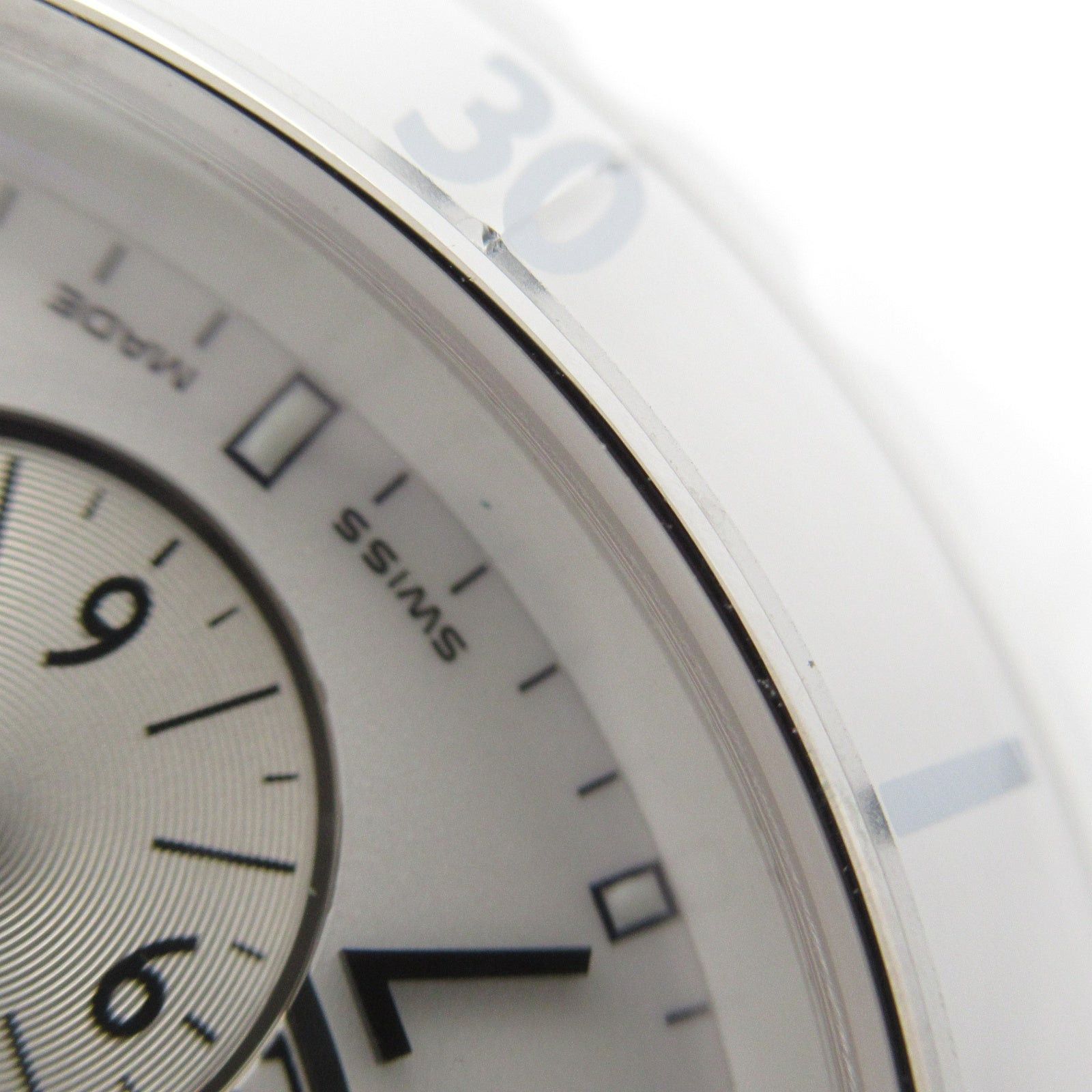 Chanel Chanel J12 Chronograph Mens Watch Automatic Winding Ceramic White Size ONE SIZE - 11 Thumbnail