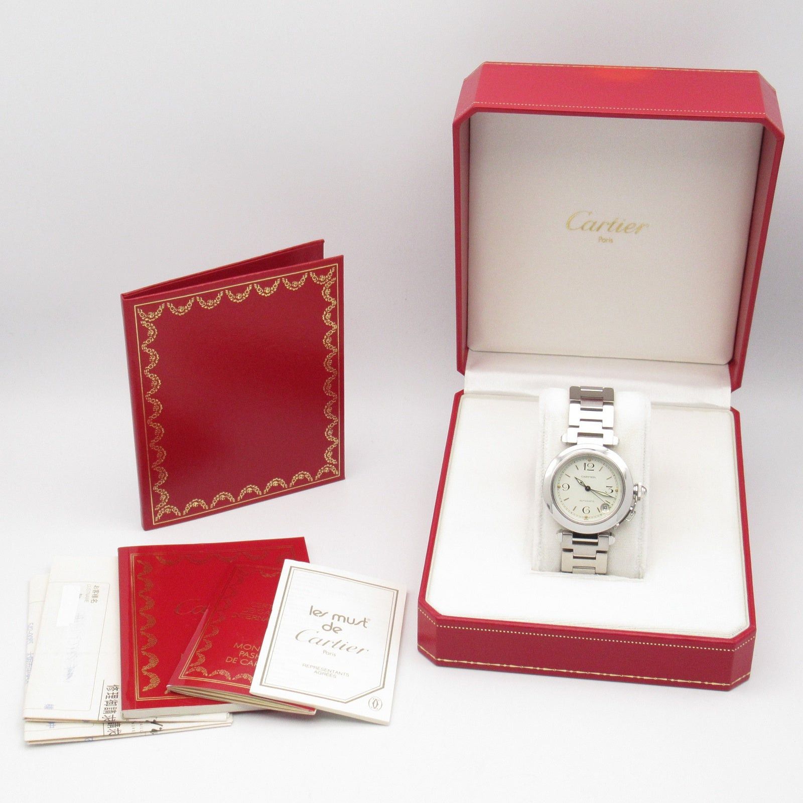 Cartier Cartier Pasha C Boys Watch Automatic Winding Stainless Steel White Size ONE SIZE - 13 Thumbnail