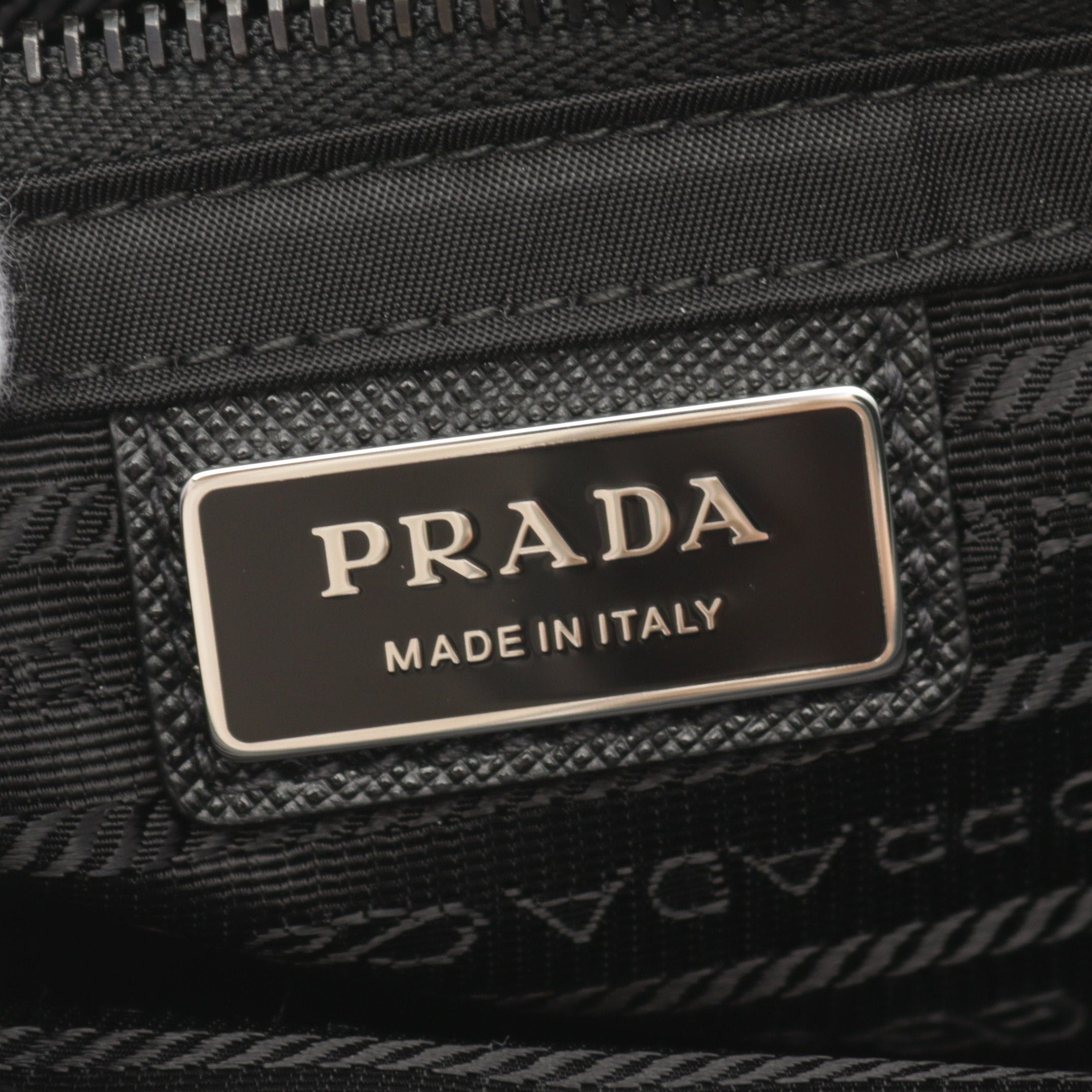 Prada Prada Re-Nylon Shoulder Bag Nylon Saffiano Leather Black Size ONE SIZE - 4 Thumbnail