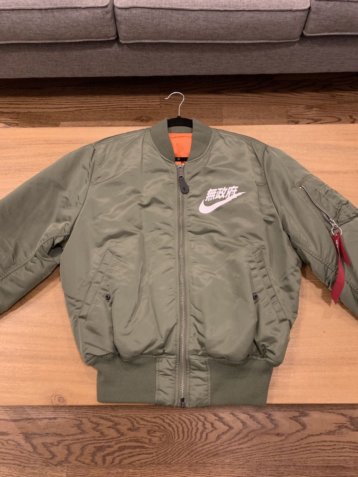 Alpha Industries Alpha Industries Nike Anarchy Bomber Jacket Grailed