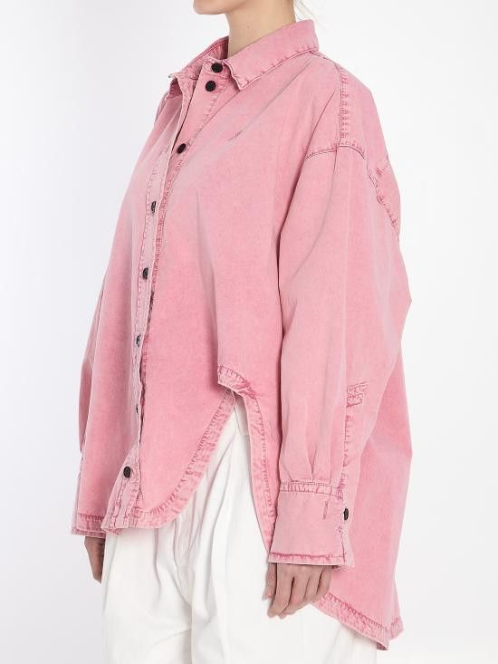 The Attico THE ATTICO Women Shirts 250WCB00068 PINK Size S / US 4 / IT 40 - 3 Thumbnail