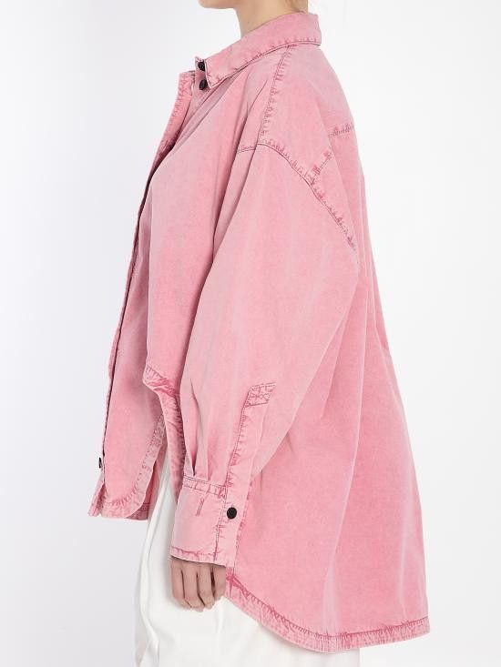 The Attico THE ATTICO Women Shirts 250WCB00068 PINK Size S / US 4 / IT 40 - 2 Thumbnail