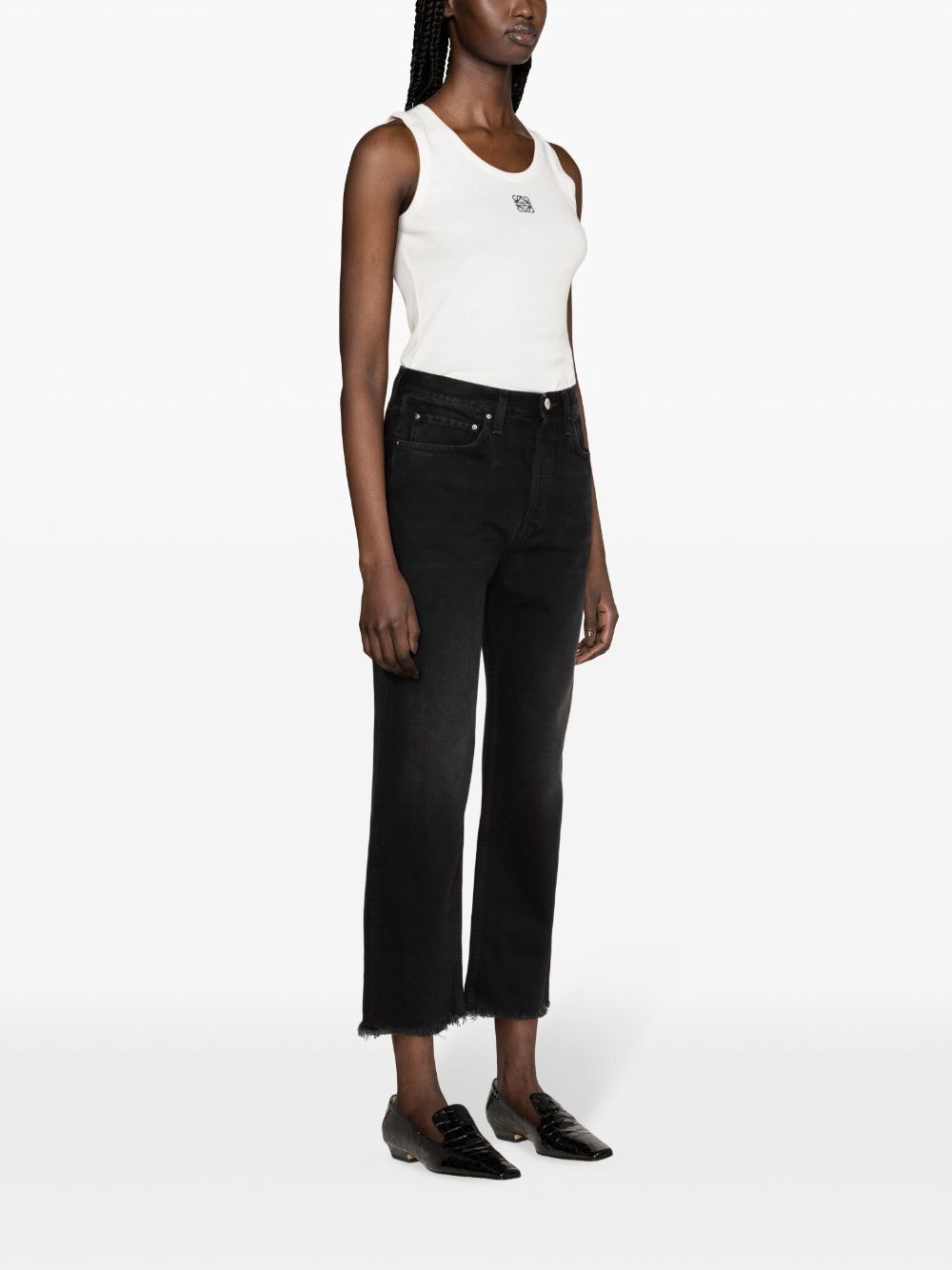 Toteme DENIM CROPPED JEANS Size 25" / US 0 / IT 36 - 2 Thumbnail