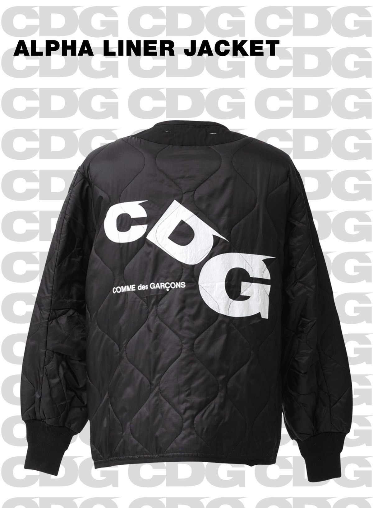 CDG x ALPHA LINER JACKET