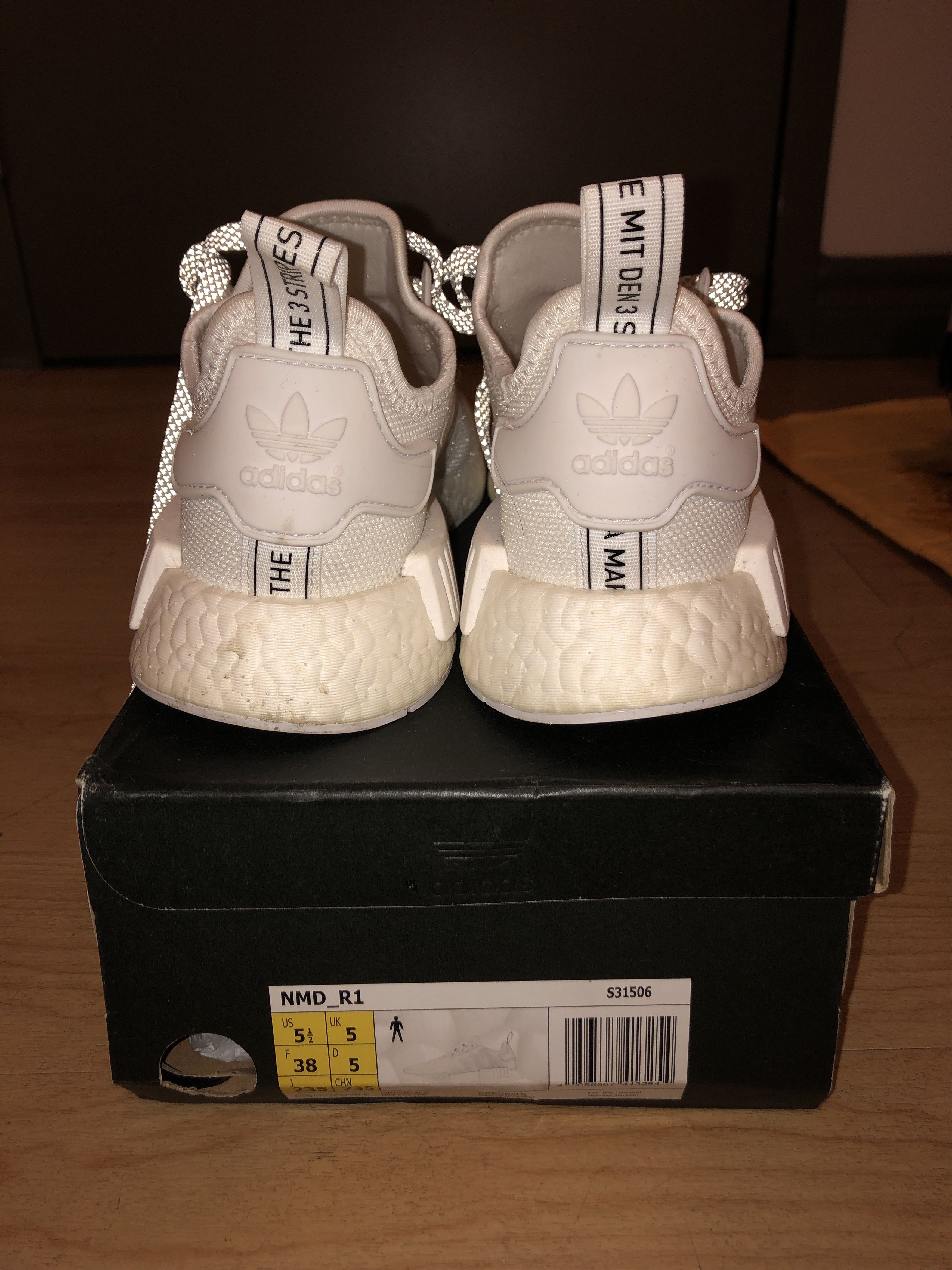 Nmd r1 reflective white store