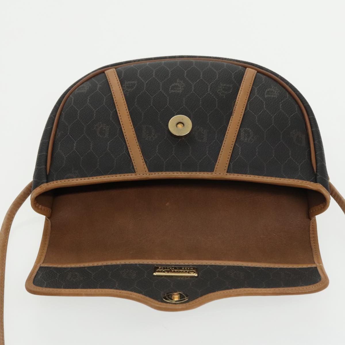 Dior Honeycomb Black Canvas Shoulder Bag (Pre-Owned) Size ONE SIZE - 19 Thumbnail