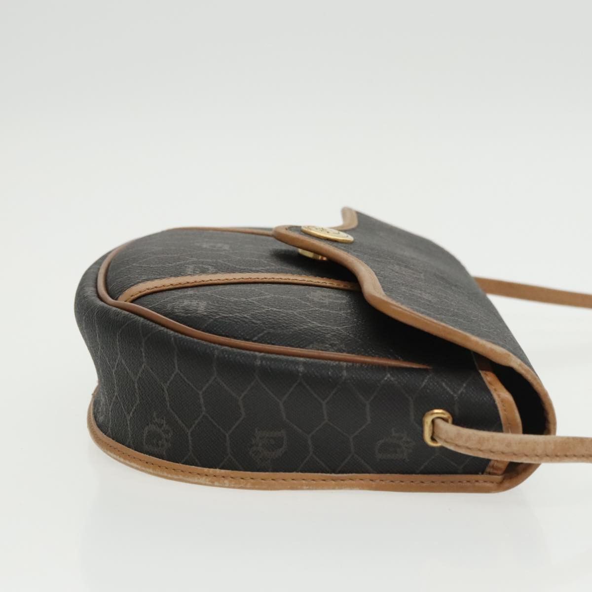 Dior Honeycomb Black Canvas Shoulder Bag (Pre-Owned) Size ONE SIZE - 3 Thumbnail