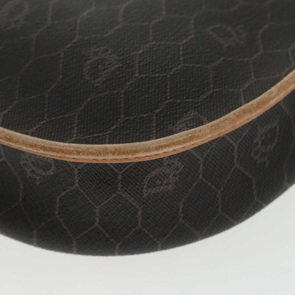 Dior Honeycomb Black Canvas Shoulder Bag (Pre-Owned) Size ONE SIZE - 18 Thumbnail