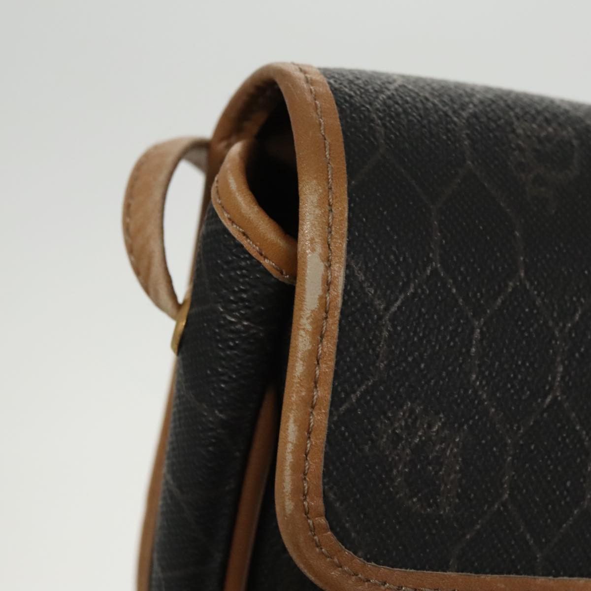 Dior Honeycomb Black Canvas Shoulder Bag (Pre-Owned) Size ONE SIZE - 7 Thumbnail