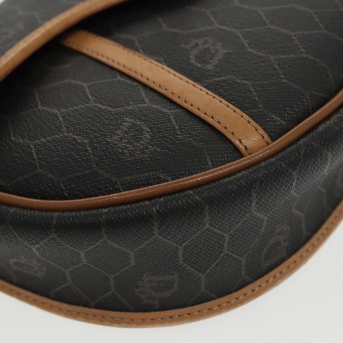 Dior Honeycomb Black Canvas Shoulder Bag (Pre-Owned) Size ONE SIZE - 6 Thumbnail