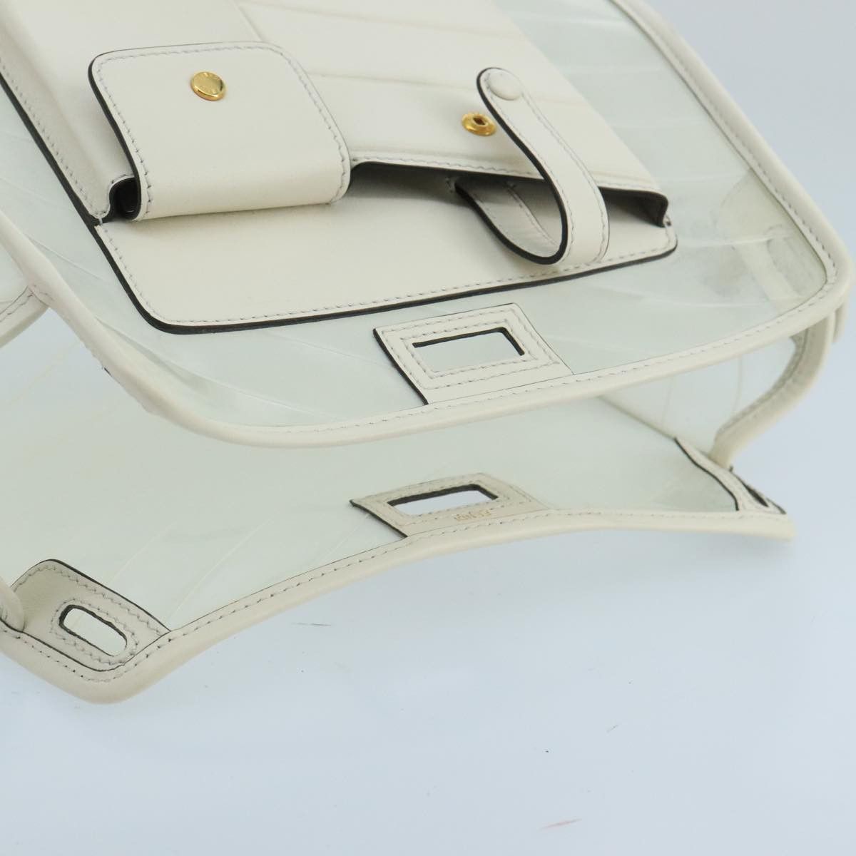 Fendi Peekaboo Transparent Vinyl Handbag (Pre-Owned) Size ONE SIZE - 5 Thumbnail