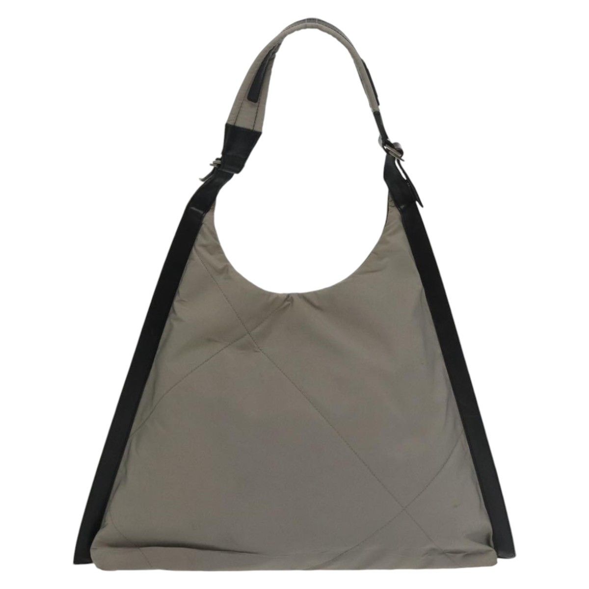 Salvatore Ferragamo Grey Synthetic Shoulder Bag (Pre-Owned) Size ONE SIZE - 2 Thumbnail