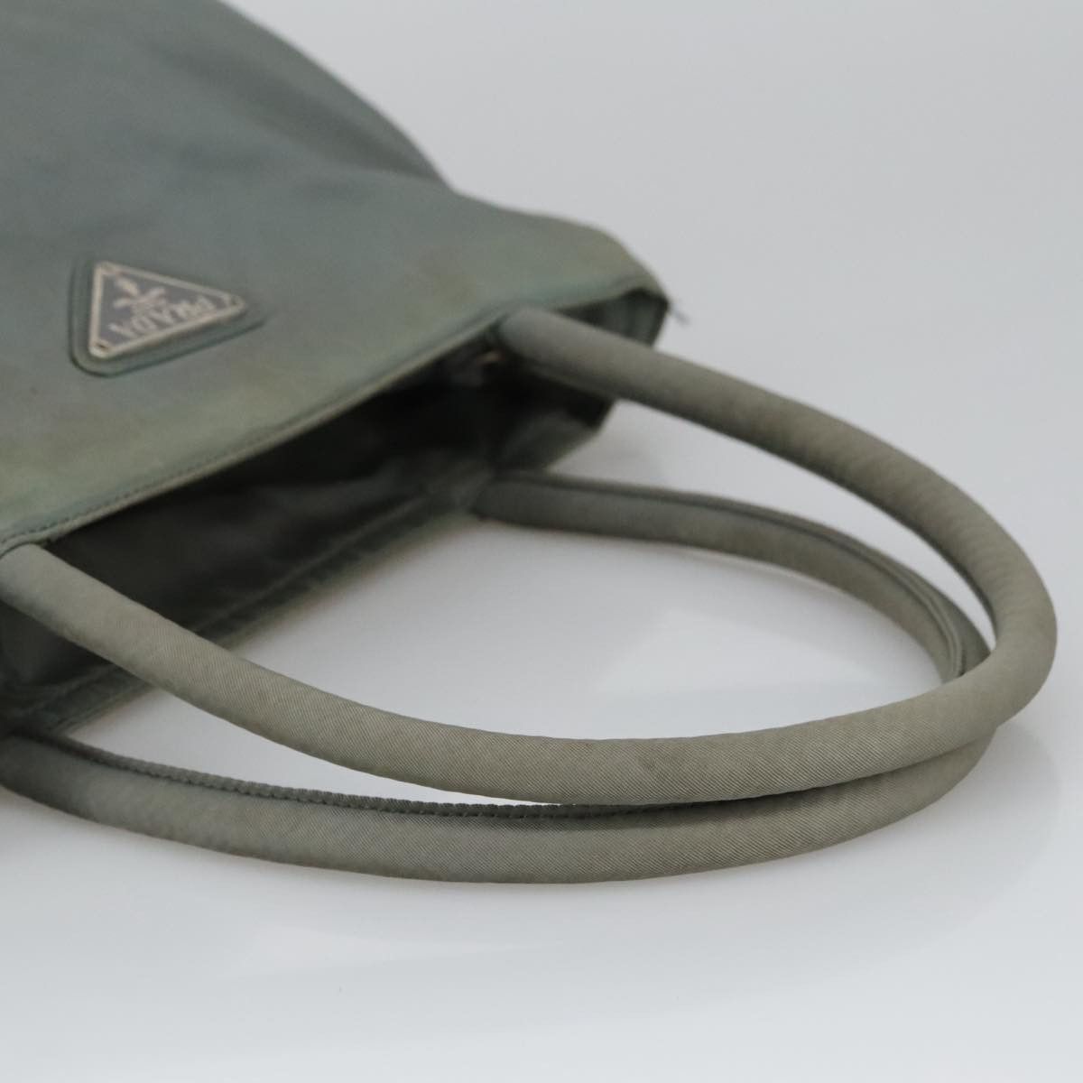 Prada Tessuto Khaki Synthetic Handbag (Pre-Owned) Size ONE SIZE - 4 Thumbnail