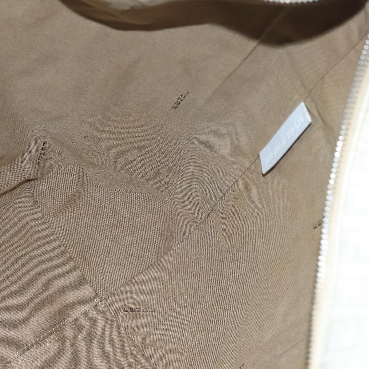 Fendi Zucchino White Canvas Shoulder Bag (Pre-Owned) Size ONE SIZE - 19 Thumbnail