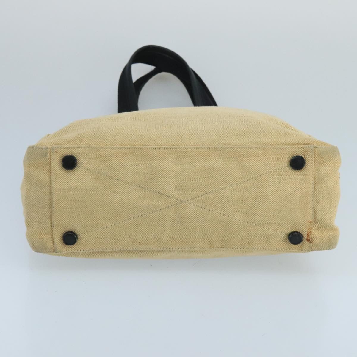 Prada Beige Canvas Tote Bag (Pre-Owned) Size ONE SIZE - 6 Thumbnail