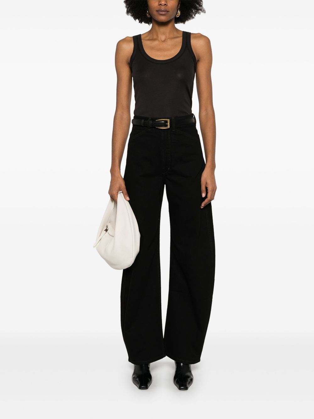 Lemaire RIBBED COTTON TANK TOP Size M / US 6-8 / IT 42-44 - 2 Thumbnail