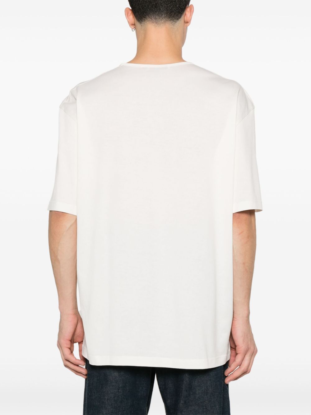 Lemaire COTTON T-SHIRT Size US L / EU 52-54 / 3 - 3 Thumbnail