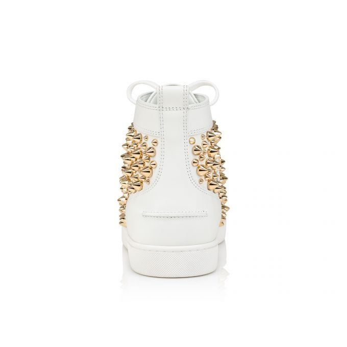 Christian Louboutin Louis Spikes 2022 N White Size US 12 / EU 45 - 5 Thumbnail