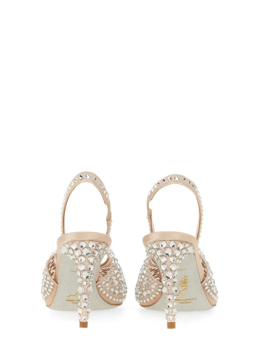 Rene Caovilla René Caovilla Gilda Embellished Pumps Size US 8.5 / IT 38.5 - 3 Thumbnail