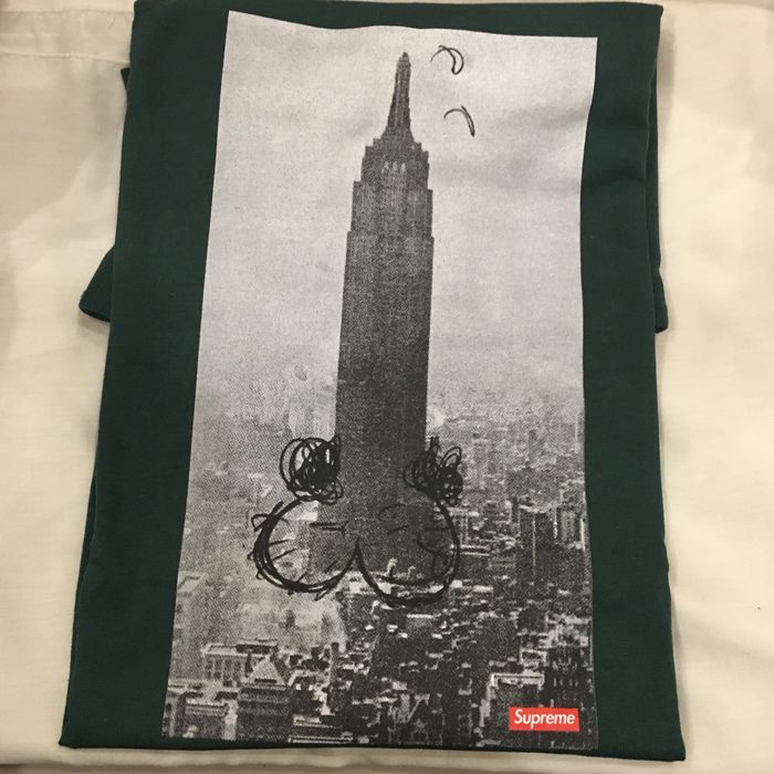 Supreme Mike Kelley Empire State Dick Tee | Grailed