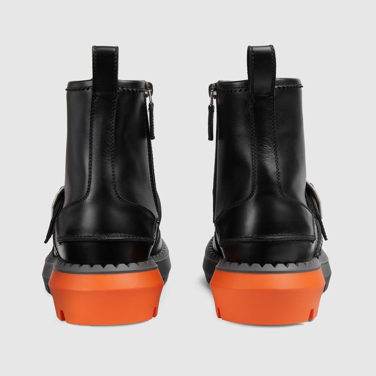Gucci GG Lace Up Monogram Boots Size US 12 / EU 45 - 4 Thumbnail