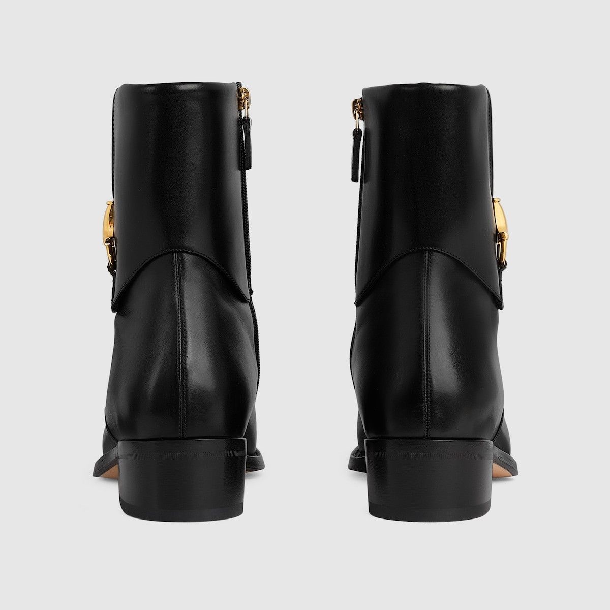 Gucci Men's Horsebit Ankle Boots in black Size US 6 / EU 39 - 5 Thumbnail