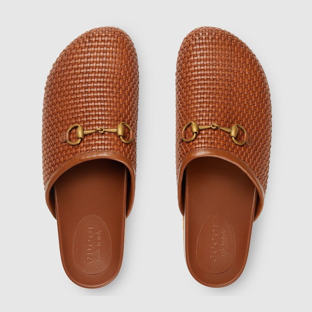 Gucci Men's Horsebit Slippers in Brown Size US 7 / EU 40 - 4 Thumbnail