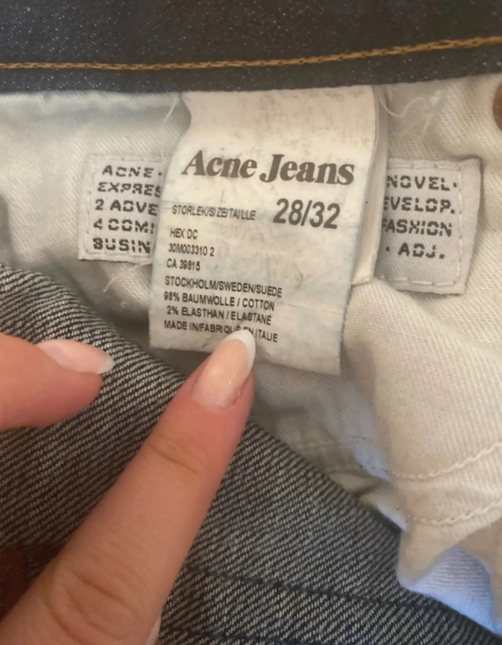 Acne Studios Acne Studios Acne jeans Jeans Size 27" / US 4 / IT 40 - 2 Thumbnail