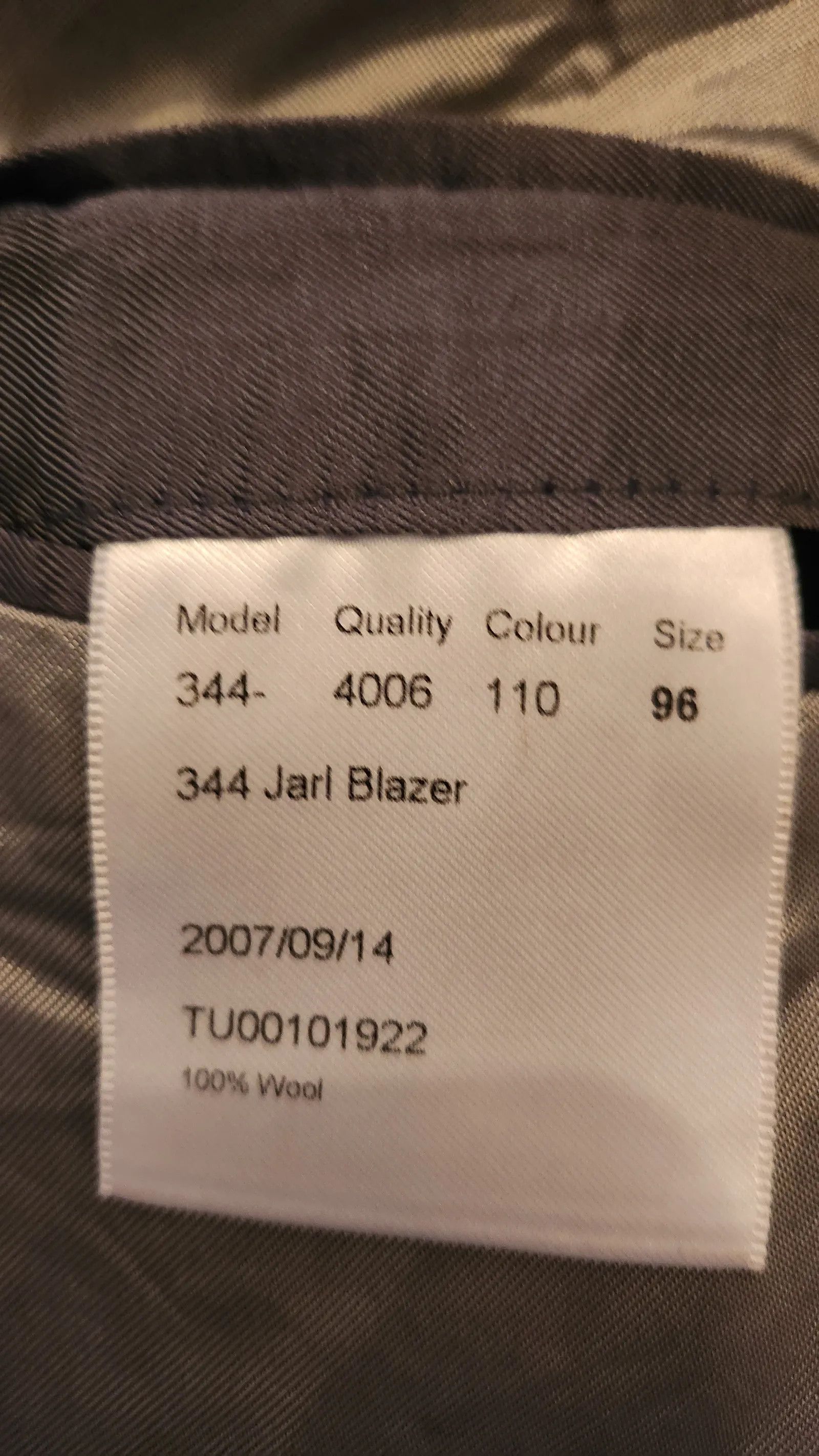 Oscar Jacobson Oscar Jacobson 344 Jarl blazer. Blazer Size 44R - 5 Thumbnail