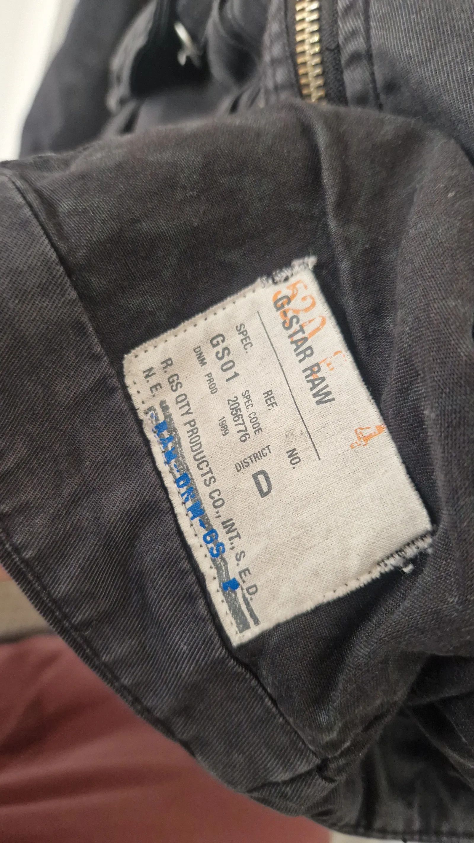 G-Star G-STAR RAW Bikermodell Jacket Size L / US 10 / IT 46 - 3 Thumbnail