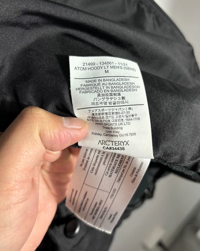 Arc'teryx Arcteryx Atom Military Bird Series Military bird Leaf jacket Size US M / EU 48-50 / 2 - 9 Thumbnail