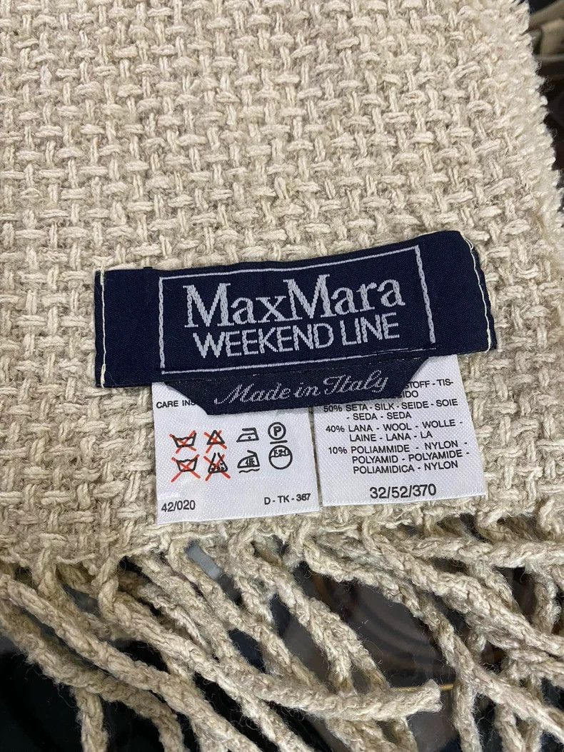 Max Mara maxmara used vintage scarf Size ONE SIZE - 4 Thumbnail