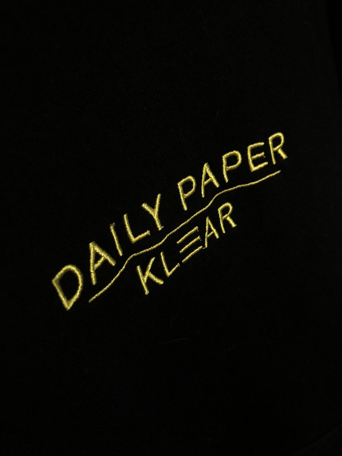 Daily Paper Daily Paper X Klear Hoodie Black Limited Grailed