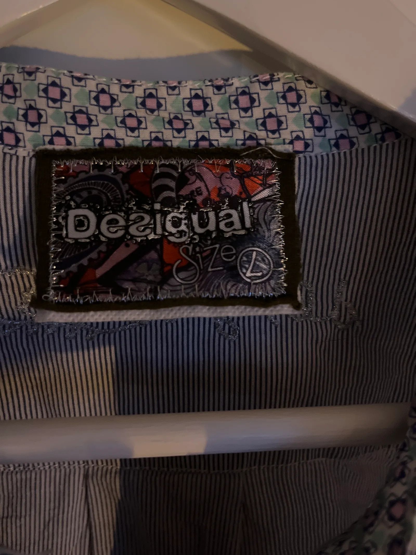 Desigual Desigual Blouse Size L / US 10 / IT 46 - 2 Thumbnail