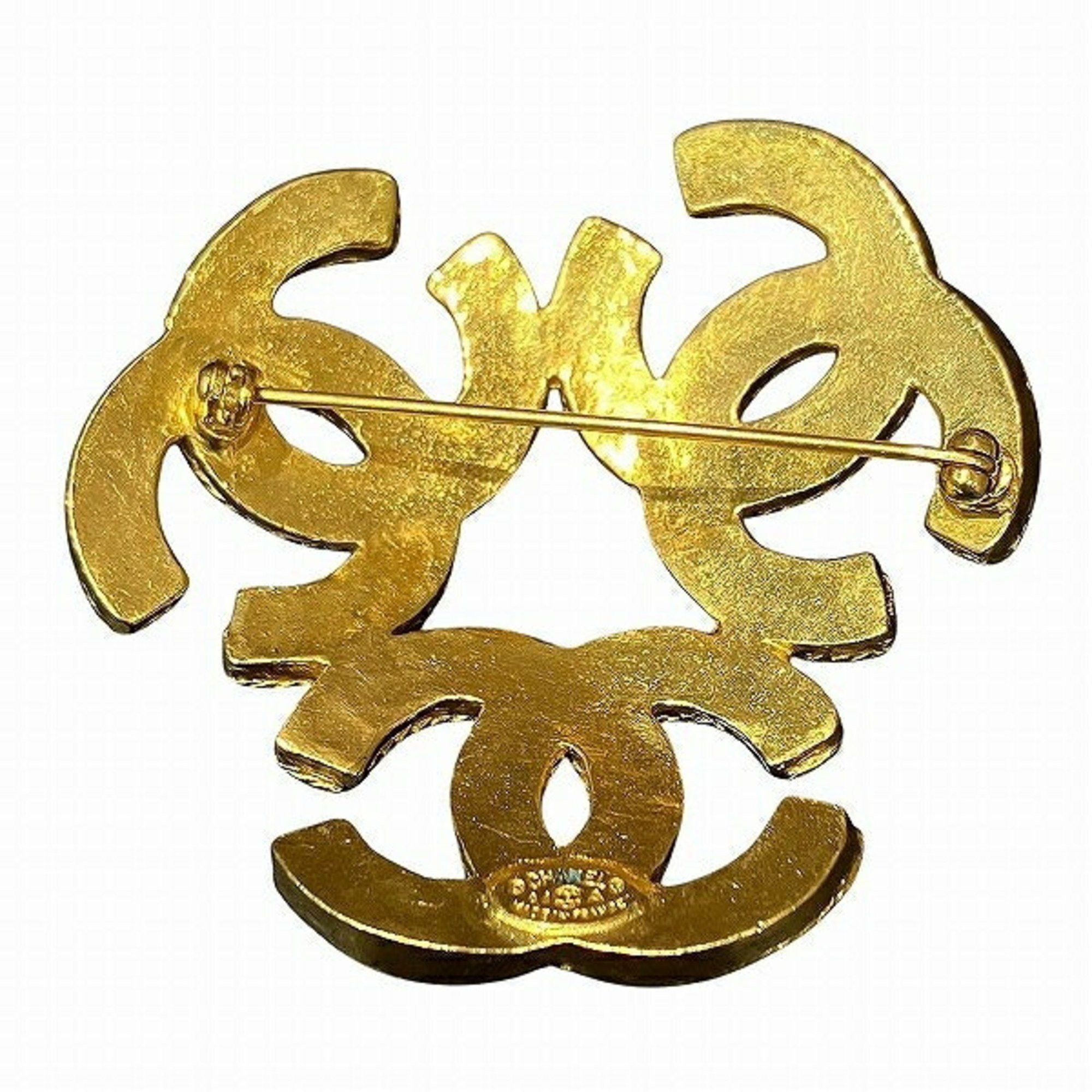 Chanel Chanel Coco Mark brooch Size ONE SIZE - 2 Thumbnail