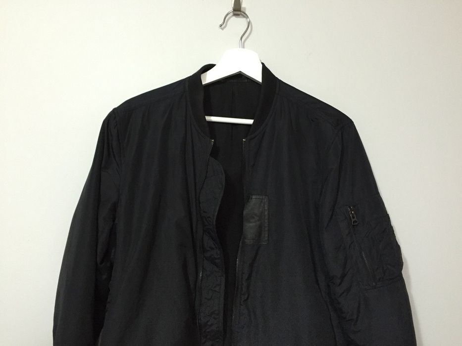 Acne Studios Silas Bomber Jacket Black | Grailed