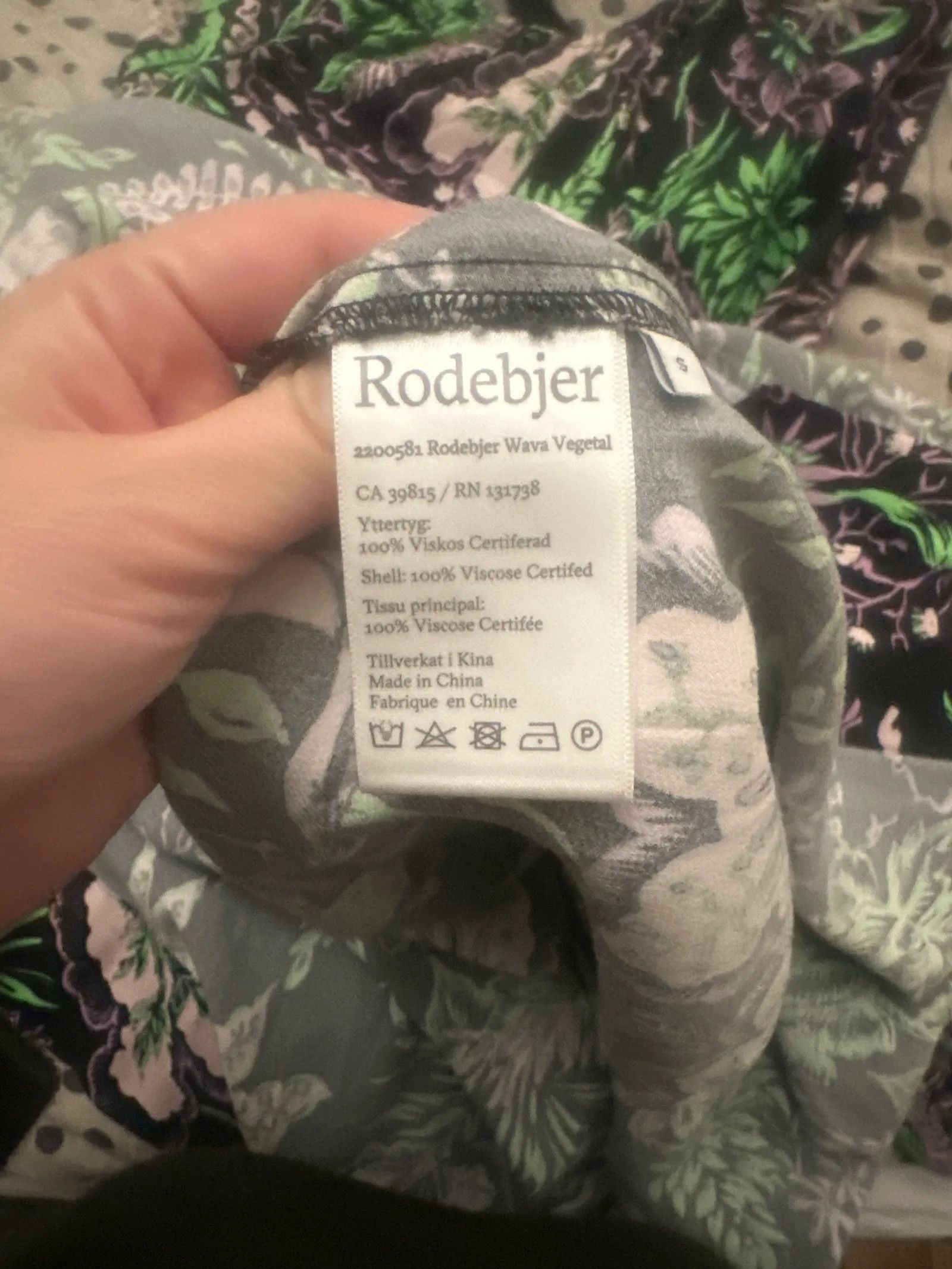 Rodebjer Rodebjer Wava Vegetal Dress Size S / US 4 / IT 40 - 4 Thumbnail