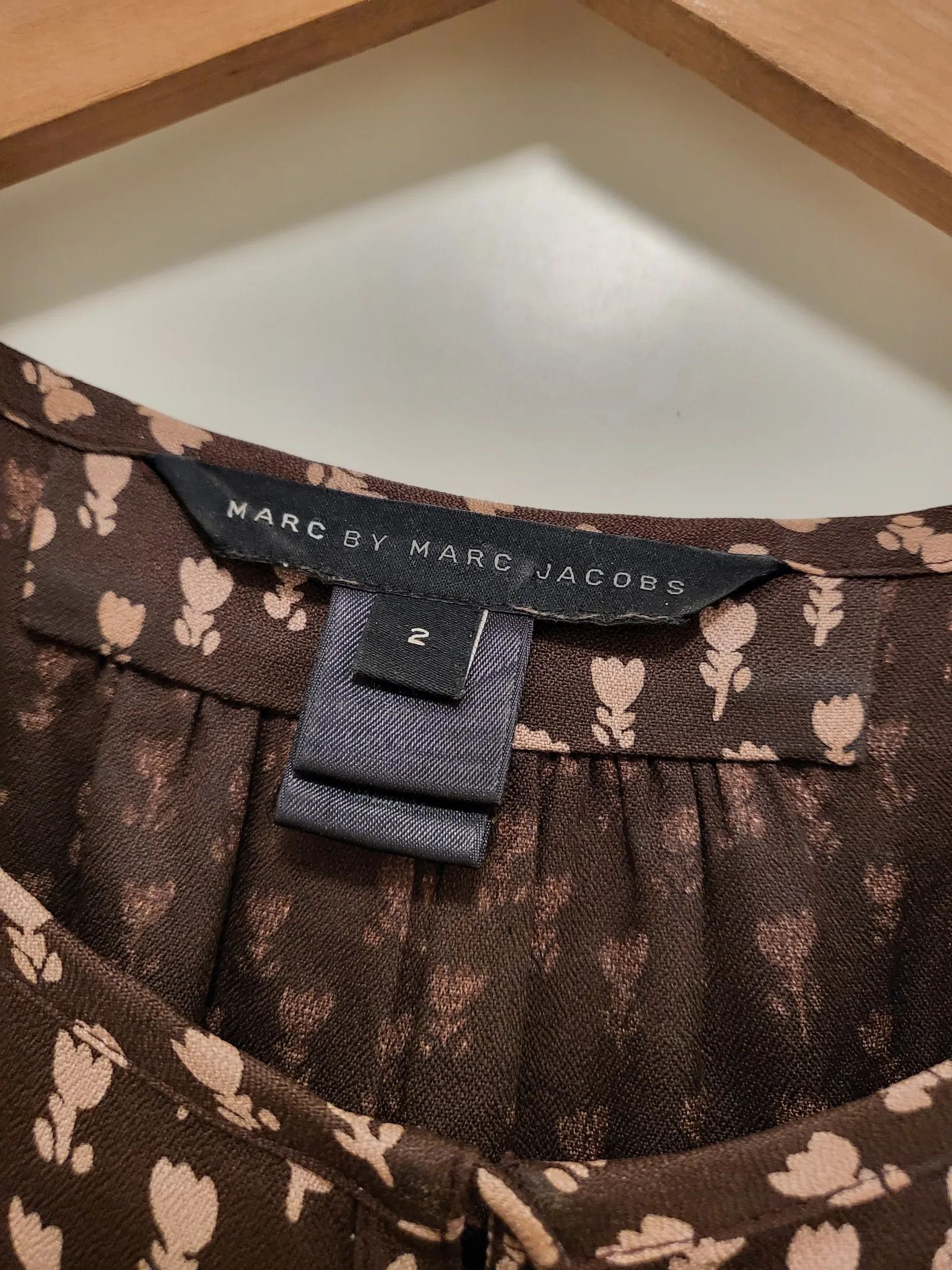 Marc Jacobs Marc By Marc Jacobs Blouse Size S / US 4 / IT 40 - 2 Thumbnail